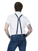 Load image into Gallery viewer, Men's Braces and Buckles - Navy • Relco