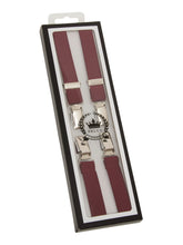 Load image into Gallery viewer, Men's Braces and Buckles - Burgundy • Relco