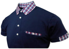 Load image into Gallery viewer, Men's Navy Polo Shirt
