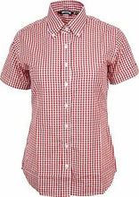 Load image into Gallery viewer, Women's Red Gingham Shirt • Relco