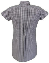 Load image into Gallery viewer, Women's Black Gingham Shirt • Relco