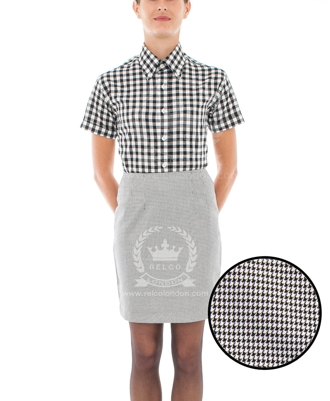 Women's Dogtooth Skirt • Relco