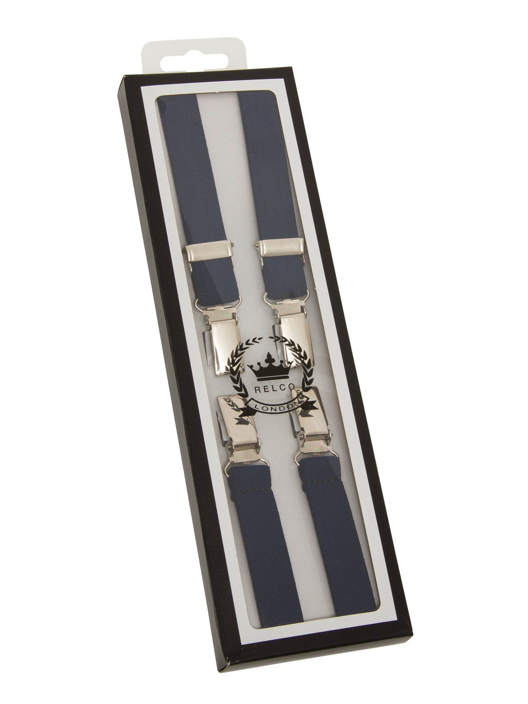 Men's Braces and Buckles - Navy • Relco