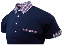 Load image into Gallery viewer, Men&#39;s Navy Polo Shirt
