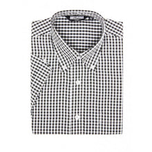 Load image into Gallery viewer, Men&#39;s Gingham Short Sleeve Shirt • Relco London
