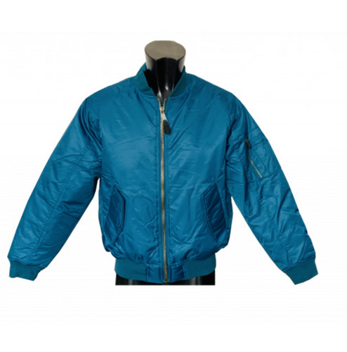 Men's Foxtrot MA-1 Flight Jacket • PETROL BLUE • Relco