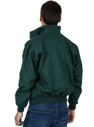 Men's Harrington Jacket BOTTLE GREEN • Relco