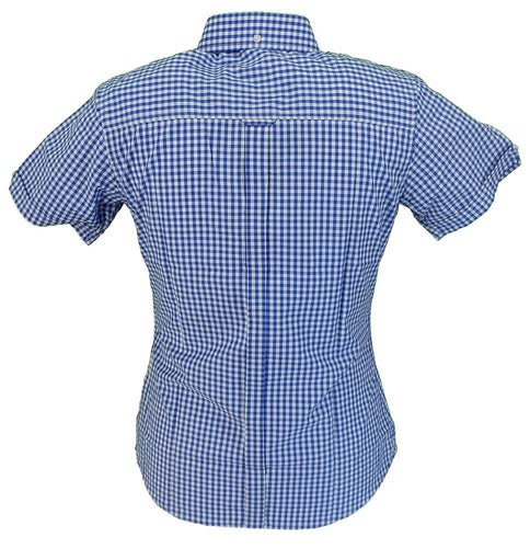 Women's Blue Gingham Shirt • Relco