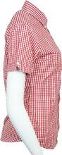 Load image into Gallery viewer, Women&#39;s Red Gingham Shirt • Relco
